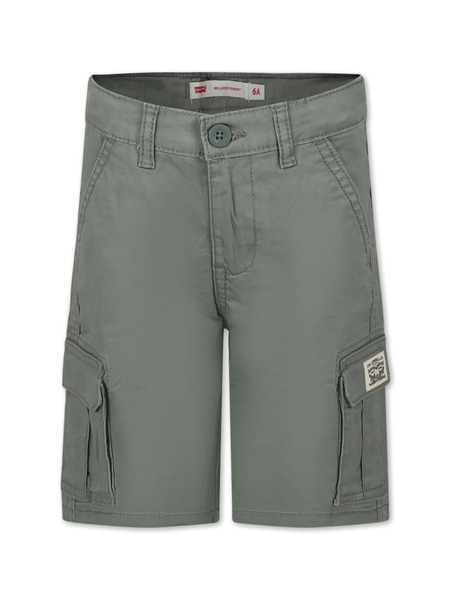  Levi's Kids Logo-appliquéd Cargo Shorts - Green 