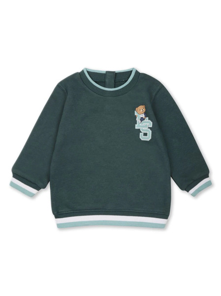  Levi's Kids Logo-lettering Jumper - Green 