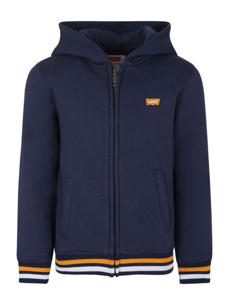  Levi's Kids Logo-patch Cotton-blend Hoodie - Blue 