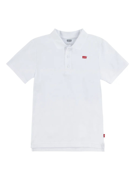  Levi's Kids Logo-patch Polo Shirt - White 