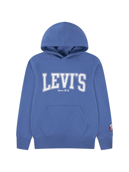  Levi's Kids Logo-print Hoodie - Blue 