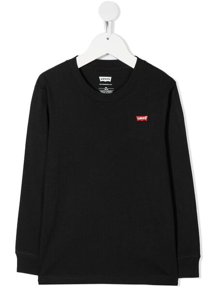  Levi's Kids Logo-printed T-shirt - Black 