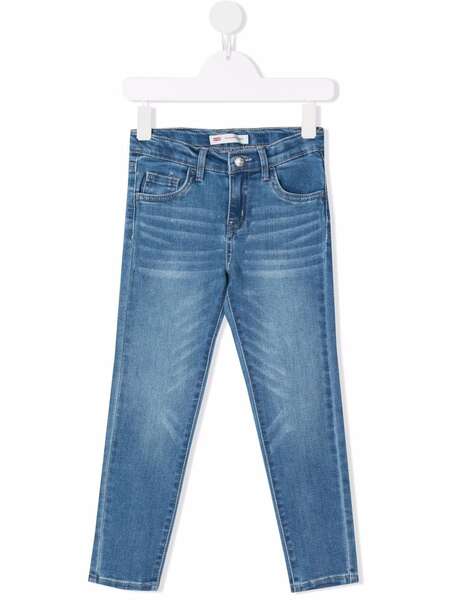  Levi's Kids Mid-rise Skinny Jeans - Blue 