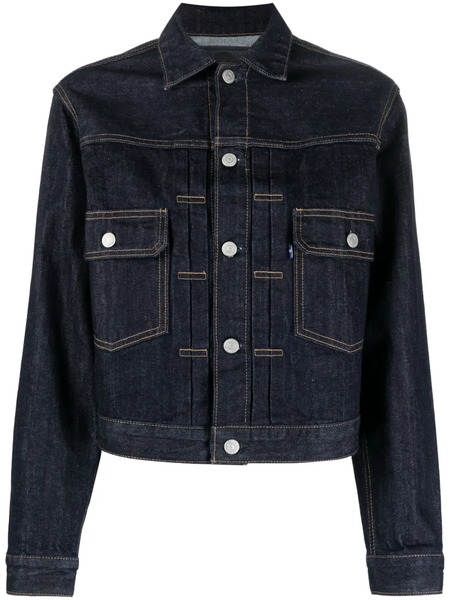  Levi's Logo-buttons Denim Jacket - Blue 