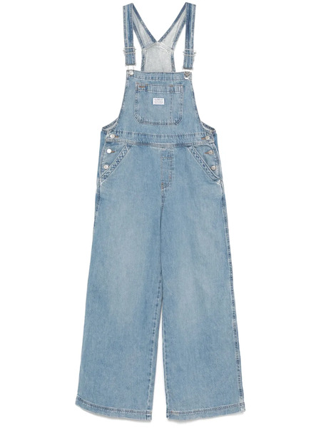  Levi's Logo-patch Dungarees - Blue 