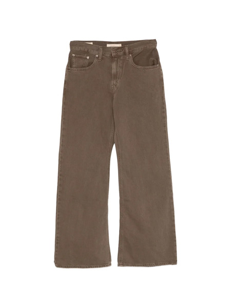  Levi's Loose Boot Washed Jeans - Brown 