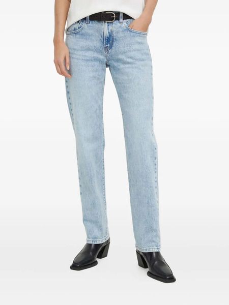  Levi's Middy Buttoned Denim Jeans - Blue 