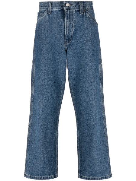 Levi's Patch-detail Wide-leg Trousers - Blue 