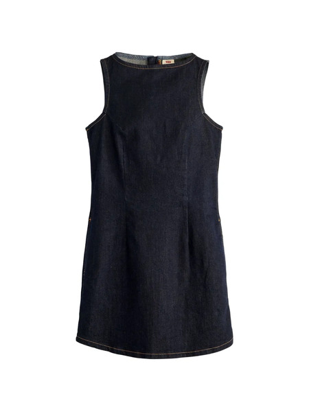  Levi's Premium Denim Little Dress - Blue 