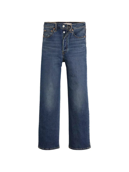  Levi's Ribcage Straight Ankle Jeans - Blue 