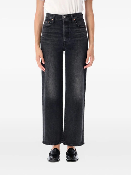  Levi's Straight Jeans - Black 