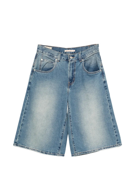  Levi's Super Baggy Denim Shorts - Blue 