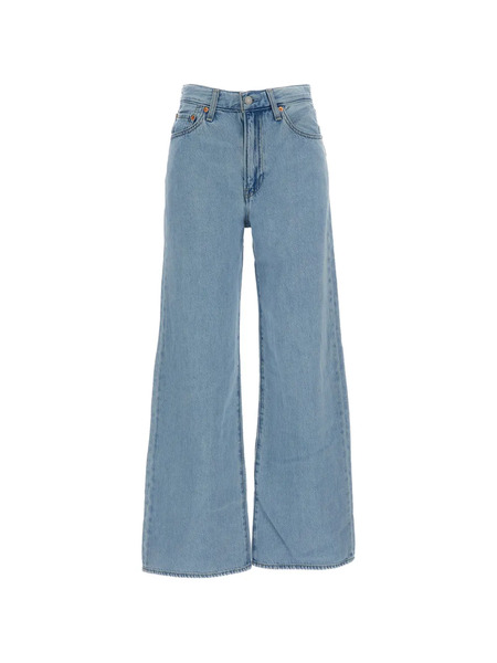  Levi's Wide-leg Button Jeans - Blue 