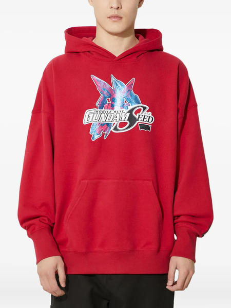  Levi's X Gundam Seed Graphic Hoodie - Red 
