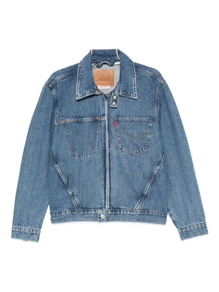  Levi's Zip-front Denim Jacket - Blue 