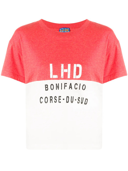  Lhd Logo Print T-shirt - Red 