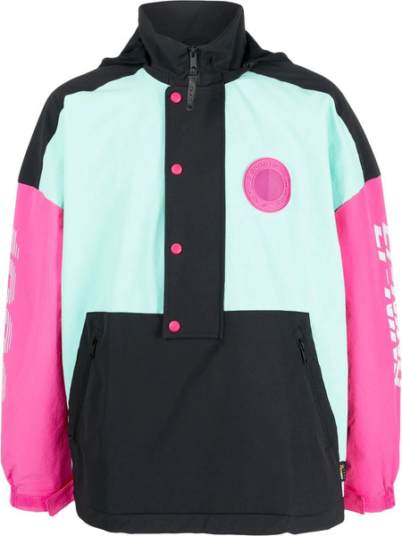  Li-ning Logo Print Hooded Jacket - Black 