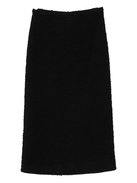  Liberowe Valerie Tweed Midi Skirt - Black 