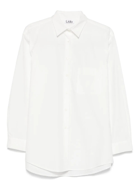  Lido Poplin Shirt - White 