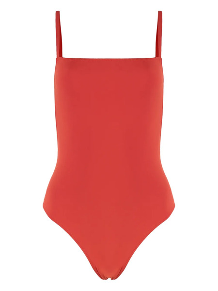  Lido Tre Square-neck Swimsuit - Red 