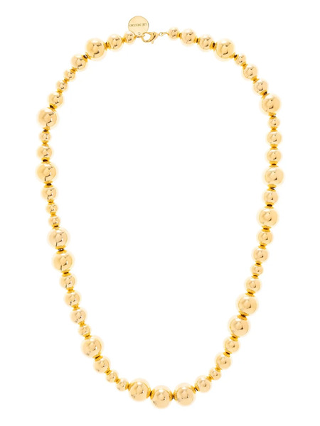  Lie Studio Elly Beaded Necklace - Gold 