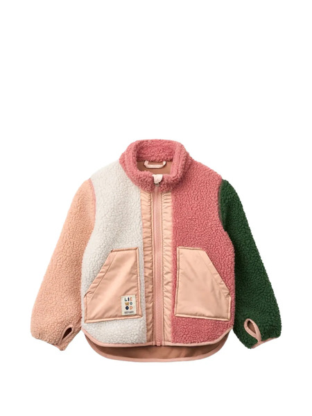  Liewood Colour-block Zip Jacket - Pink 