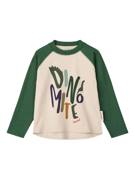  Liewood Dino-mite T-shirt - Neutrals 
