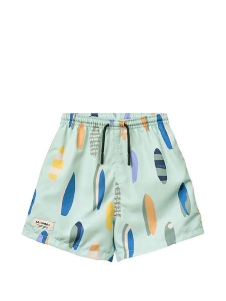 Liewood Printed Swim Shorts - Green 