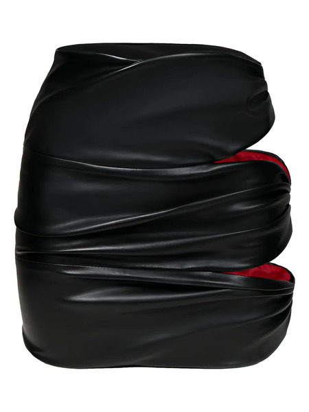  Lika Cut-out Mini Skirt - Black 