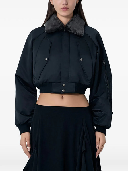  Limi Feu Collar Snap-button Jacket - Black 
