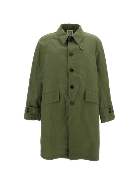 L'impermeabile Button Coat - Green 