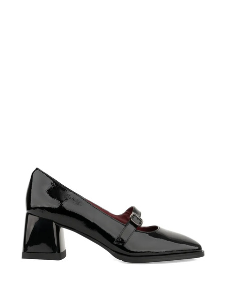  Linda Baumann Buckle Strap Pumps - Black 