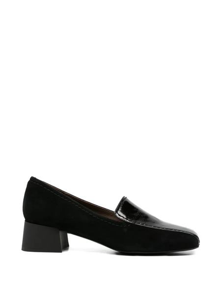  Linda Baumann Patent-effect Pumps - Black 