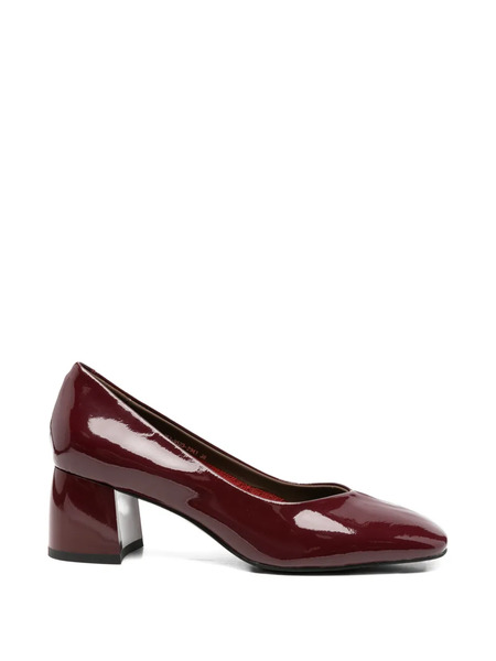  Linda Baumann Square-toe Pumps - Red 