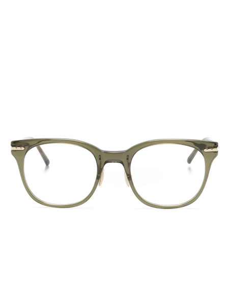 Linda Farrow Arch Square-frame Glasses - Black 