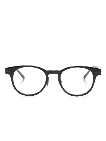  Linda Farrow Bay D-frame Glasses - Black 