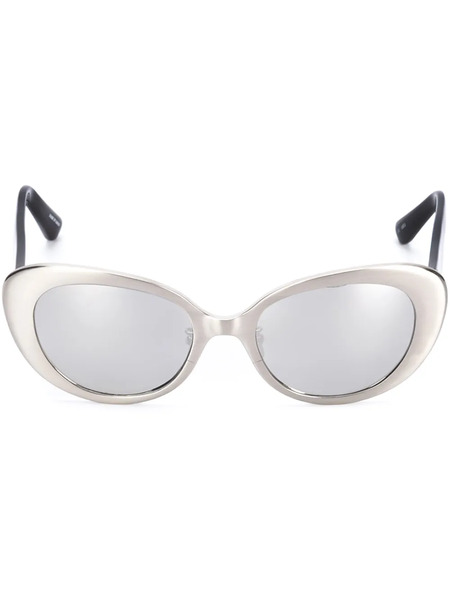  Linda Farrow Cat Eye Sunglasses - Metallic 