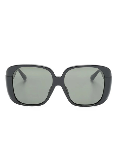  Linda Farrow Mima Square-frame Sunglasses - Black 