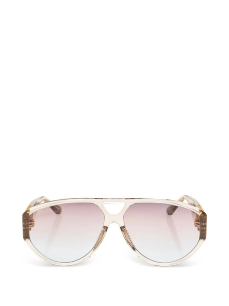  Linda Farrow Portia Sunglasses - Neutrals 