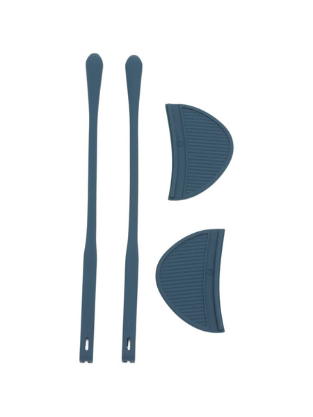  Linda Farrow Ribbed Sunglasses - Blue 