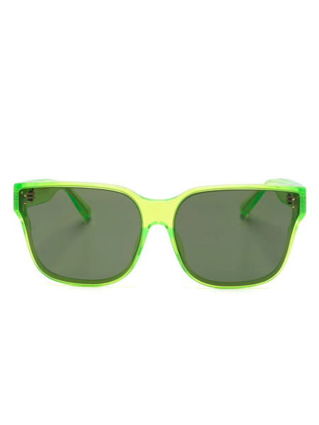  Linda Farrow Rui Oversize-frame Sunglasses - Green 