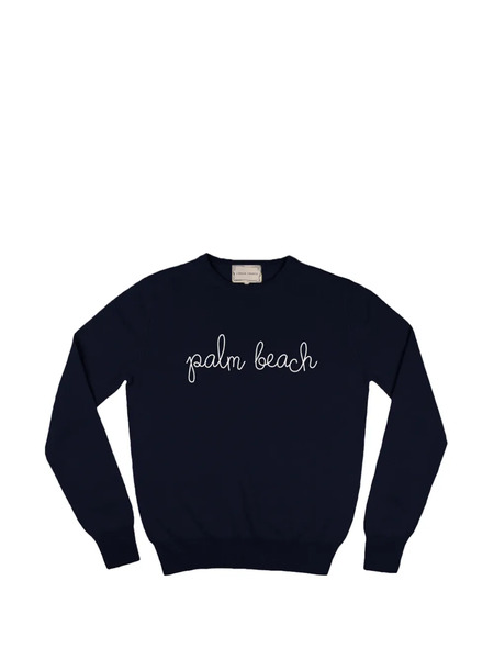  Lingua Franca Crew-neck Sweater - Blue 