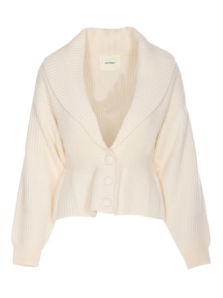  Lisa Yang Alessandra Button Cardigan - Neutrals 
