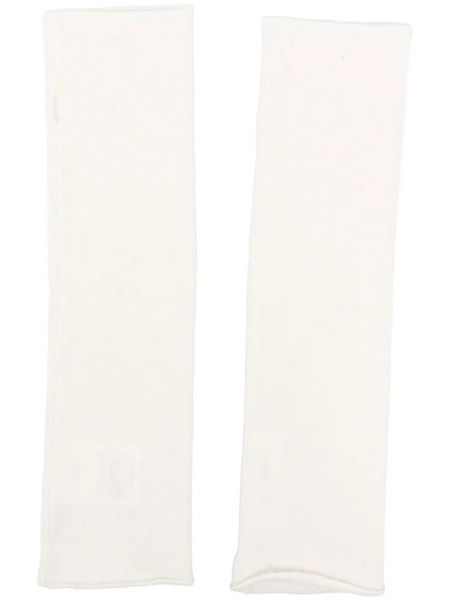  Lisa Yang Aspen Cashmere Fingerless Gloves - White 