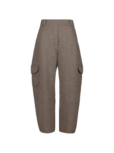  Lisa Yang Azaria Cargo Knitted Trousers - Brown 