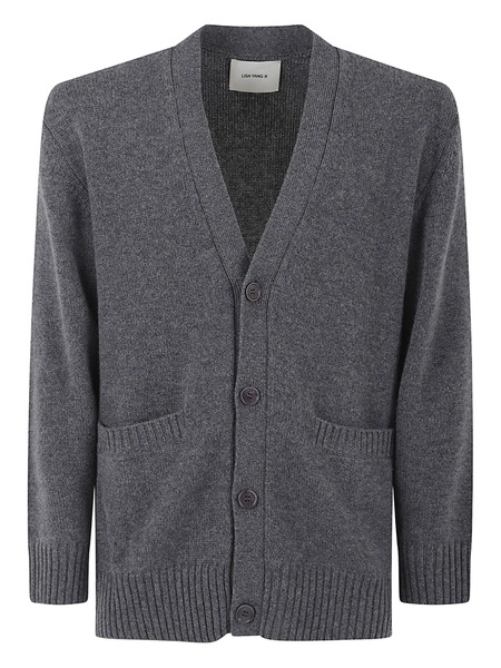  Lisa Yang Button-down Cardigan - Grey 