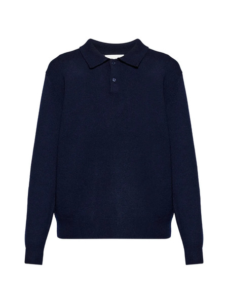 Lisa Yang Buttoned Polo Shirt - Blue 