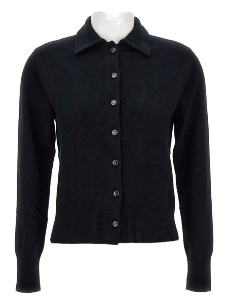  Lisa Yang Classic-collar Cardigan - Black 