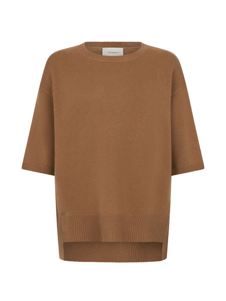  Lisa Yang Crew-neck Sweatshirt - Brown 
