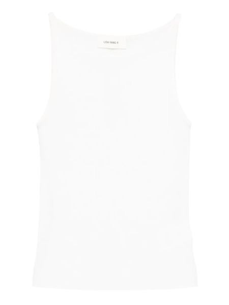  Lisa Yang Lynette Sleeveless Top - White 
